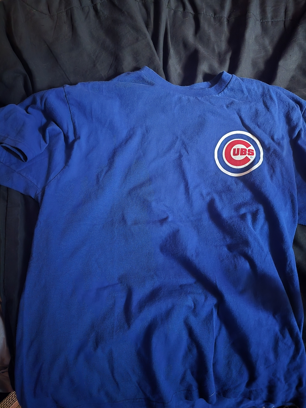 Majestic Chicago Cubs "Sandberg 23" Blue Jersey Tee - Picture 2 of 3